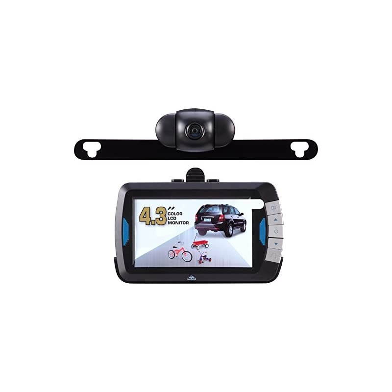 Digital Wireless BackUp Camera Color LCD Monitor 43inch