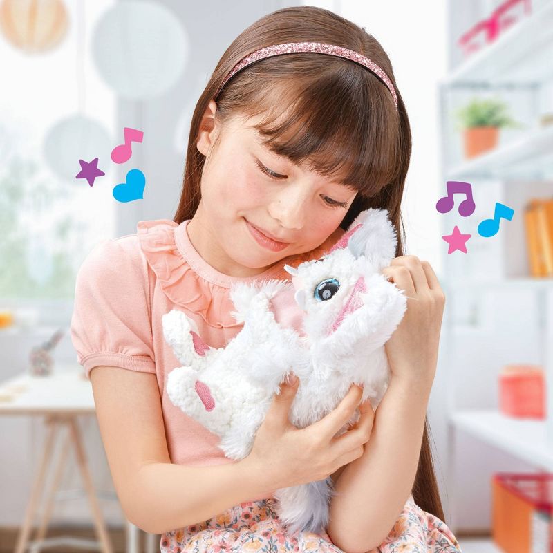 Rizmo Interactive Evolving Musical Plush Toy - Snow