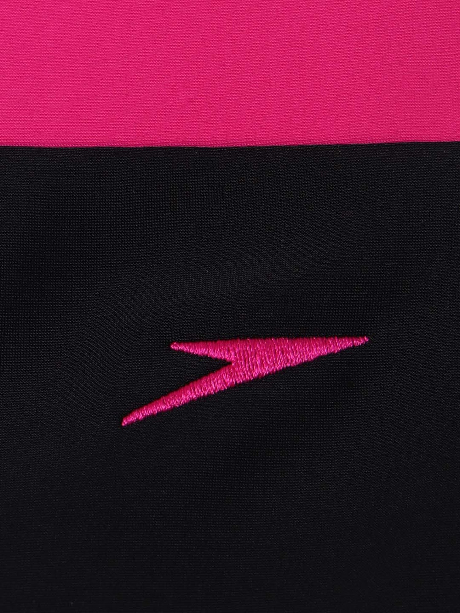 Speedo Black Self Pattern Swim Leggings