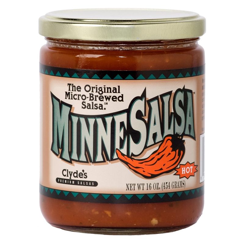 Clyde's MinneSalsa Hot Salsa - 16oz