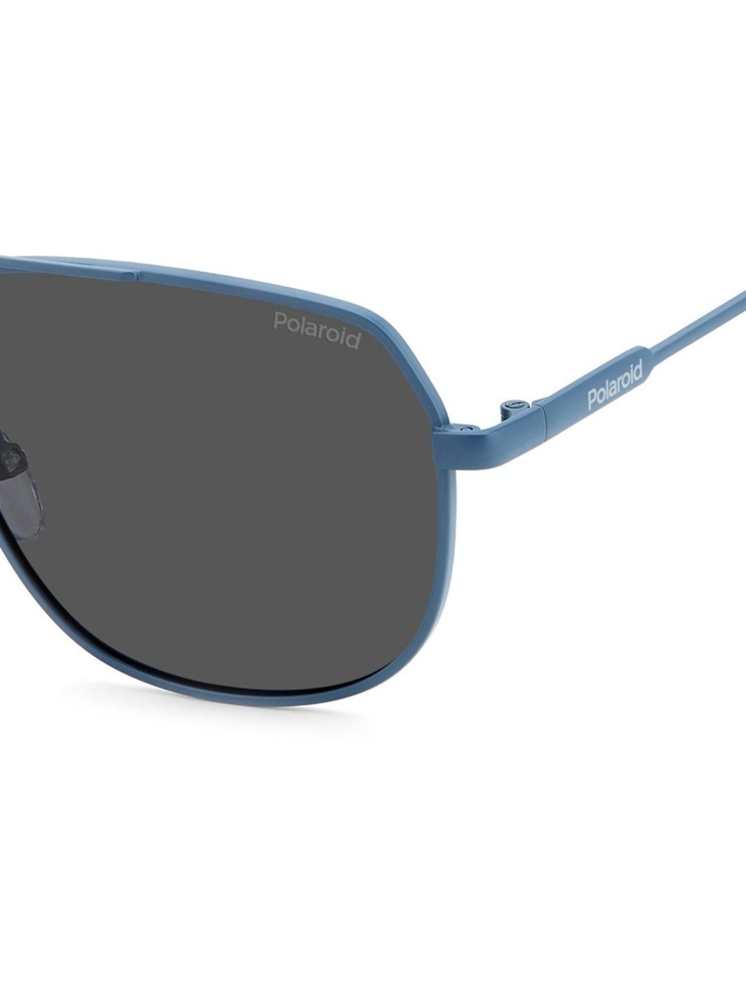 Polaroid Grey Square UV Protection Unisex Sunglasses