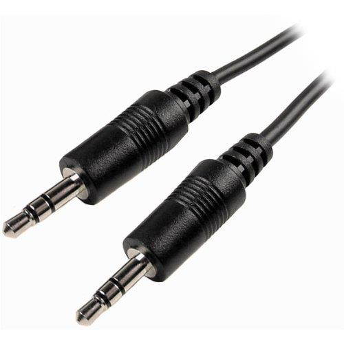 Cables Unlimited AUD-1100-25 3.5 mm 25 feet Male to Male Stereo Cable - Black