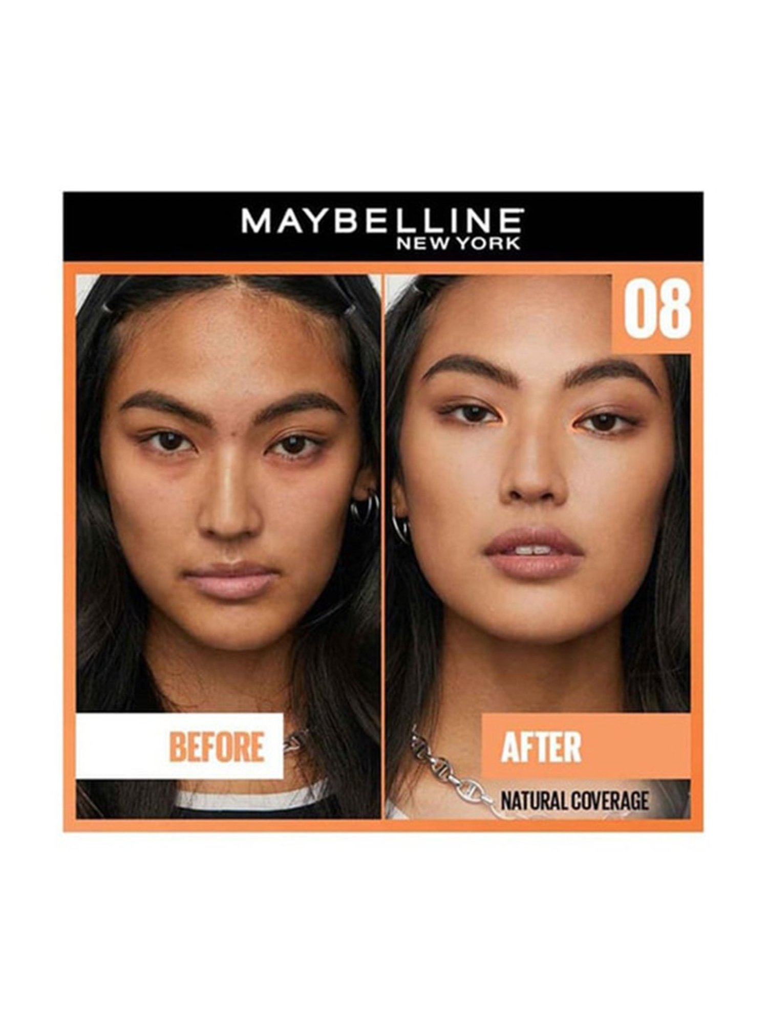 Maybelline New York Fit Me Fresh Tint with SPF 50 & Vitamin C, Shade 08 - 30 ml