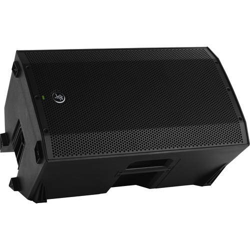 mackie thump12bst boosted 1300w 12" advanced powered loudspeaker single with ss4420 steel speaker stand and xlrxlr cable