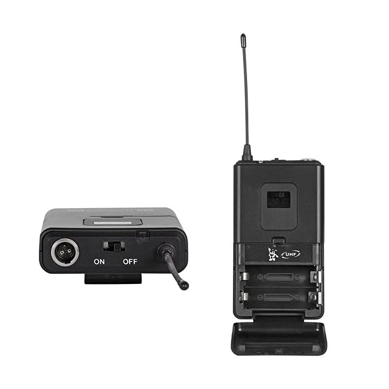 Microphone System Frequency A 8 Channel Microphone UHF 4 Handheld Mic 4 Headset 4 Lavalier Bodypack 4 Lapel Mic Pro Audio Karaoke System Church Speaking Conference Wedding Party Ktv