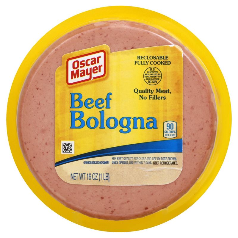 Oscar Mayer Beef Bologna - 16oz