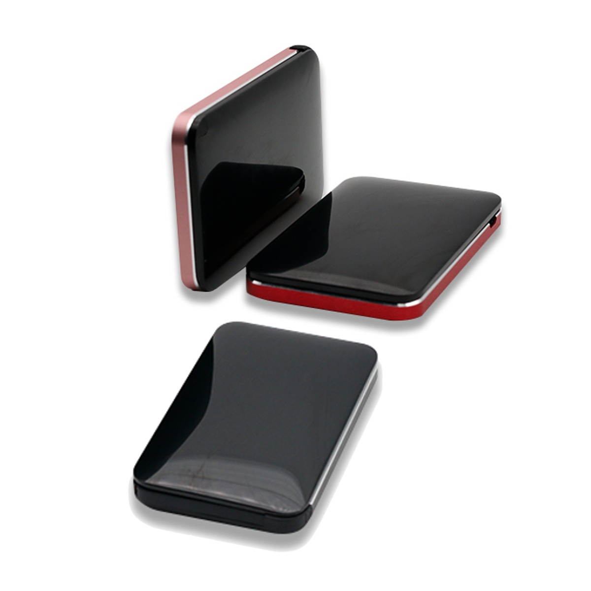 8000mAh Mini Power Bank Portable Battery Charger Fast Charge Power Bank for Samsung for iPhone   Red