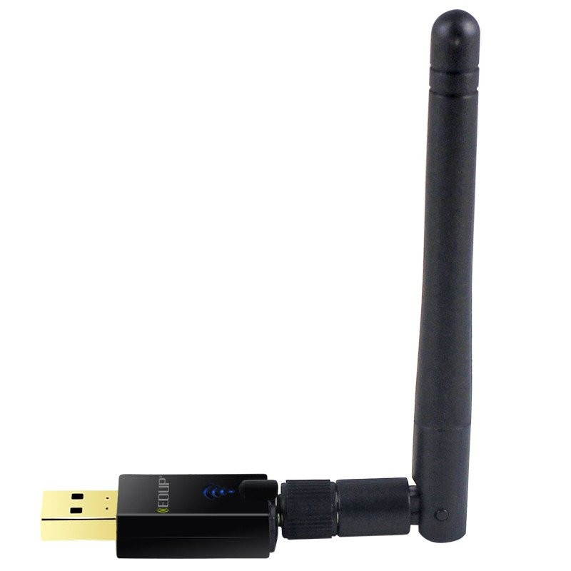 EDUP EP-DB1607 Dual Band 2.4G/5.8GHz 600Mbps 2dbi Antenna USB Wireless Network Card Wifi Receiver
