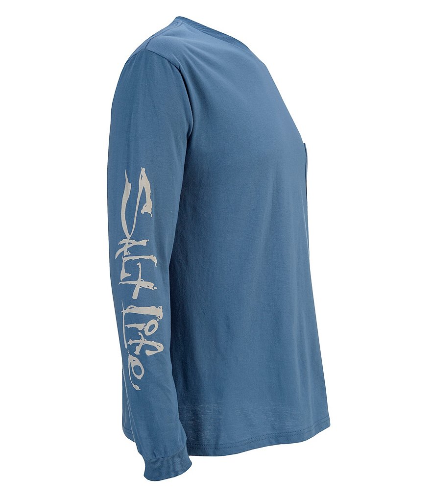 Salt Life Fisherman's Glory Long-Sleeve Pocket Tee