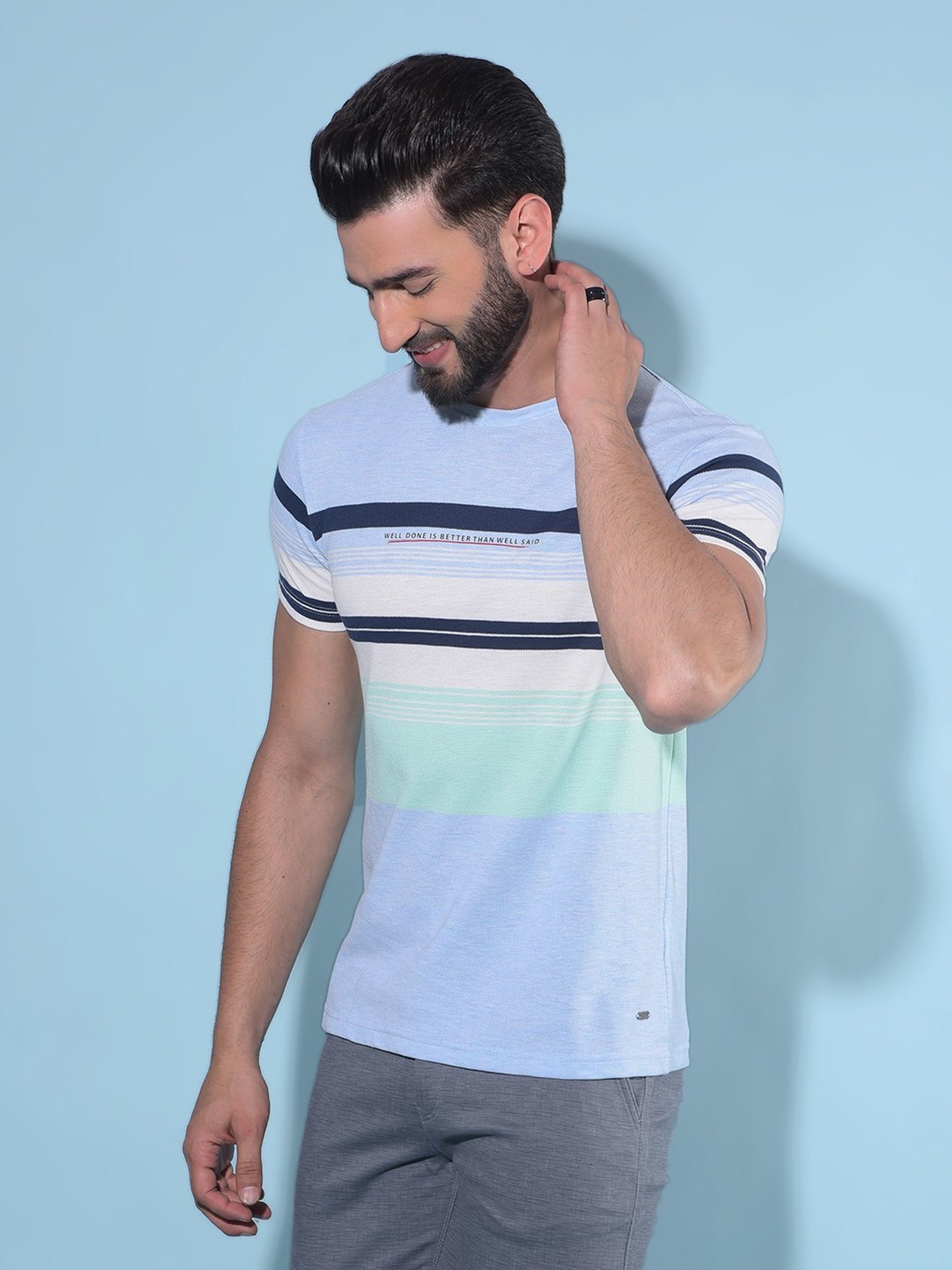 Sweet Dreams Dark Grey Regular Fit Crew T-Shirt