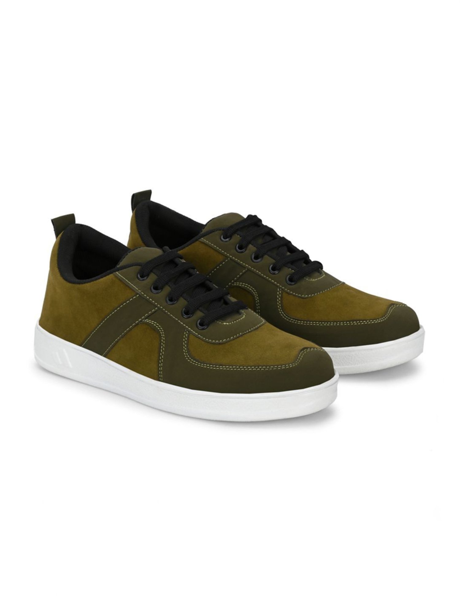 Giorgio Men's Olive Casual Sneakers