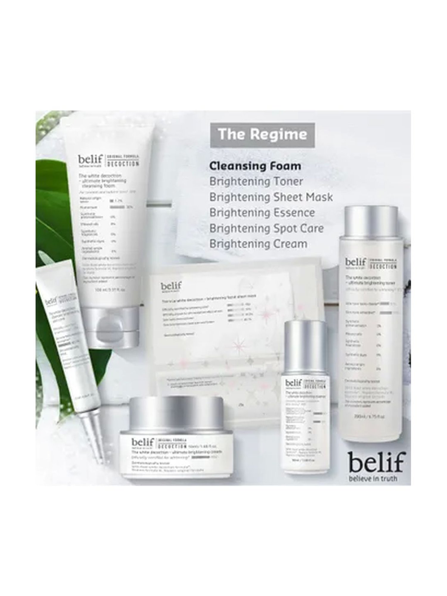 Belif White Decoction Brightening Foam - 100 ml