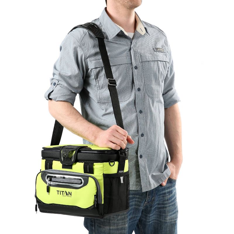 California Innovations Titan Deep Freeze 8qt Zipperless HardBody Cooler - Lime Green