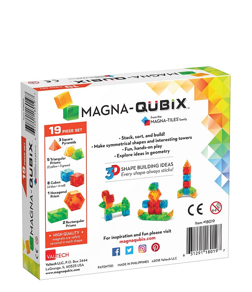 Magna-Tiles&reg; 19-Piece Set