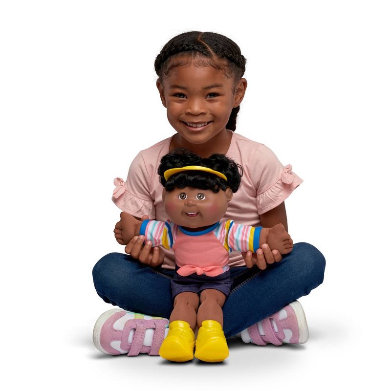 Cabbage Patch Kids - 14" Sporty Girl Doll - Dark Brown Eyes