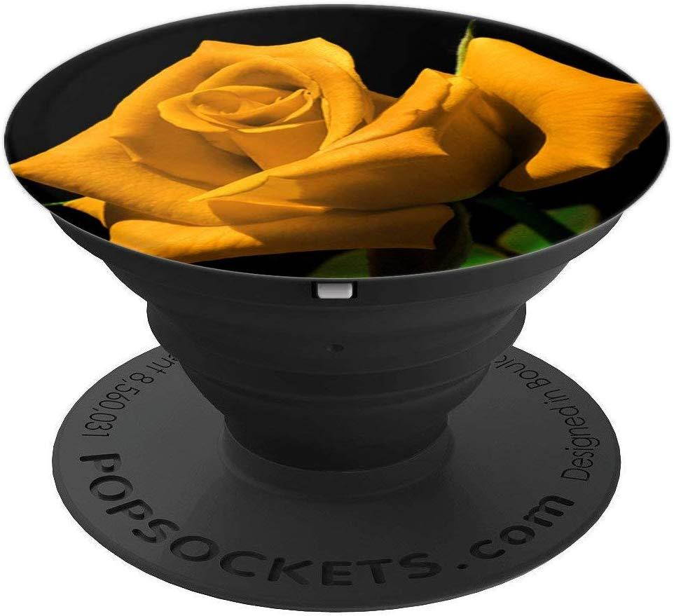 Yellow Rose PopSockets Grip and Stand for Phones and Tablets