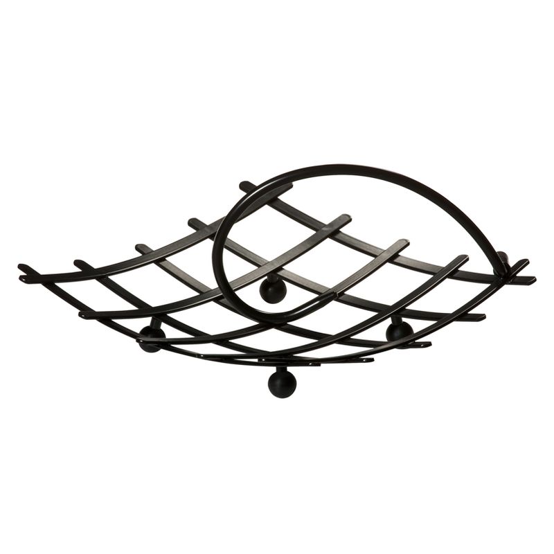 Matalla Wave Stay-Put Napkin Holder - Black