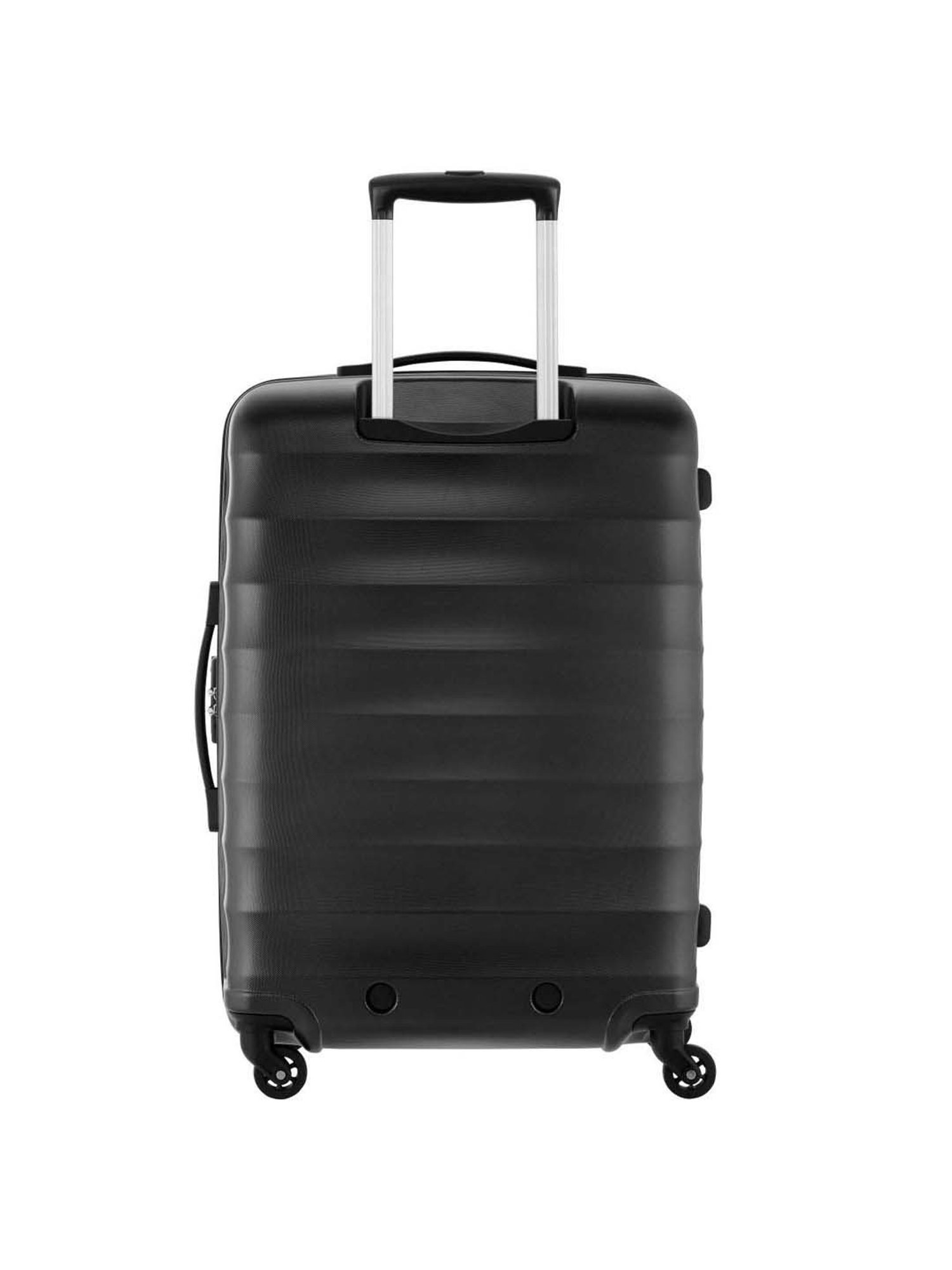 American Tourister Verg Black Printed Hard Large Trolley Bag - 79 cm