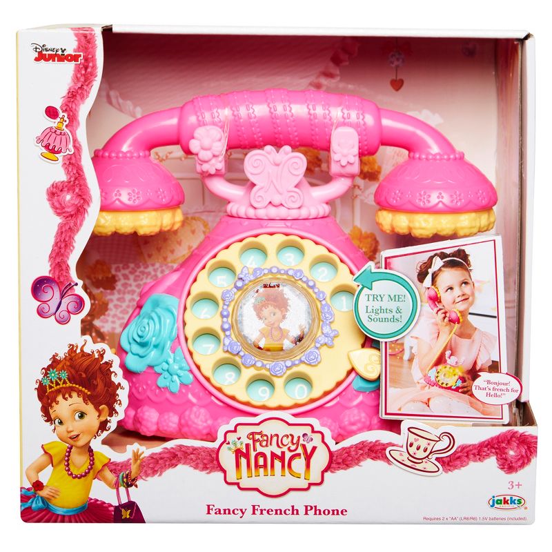 Disney Fancy Nancy Fancy French Phone w/ Lights & Sounds