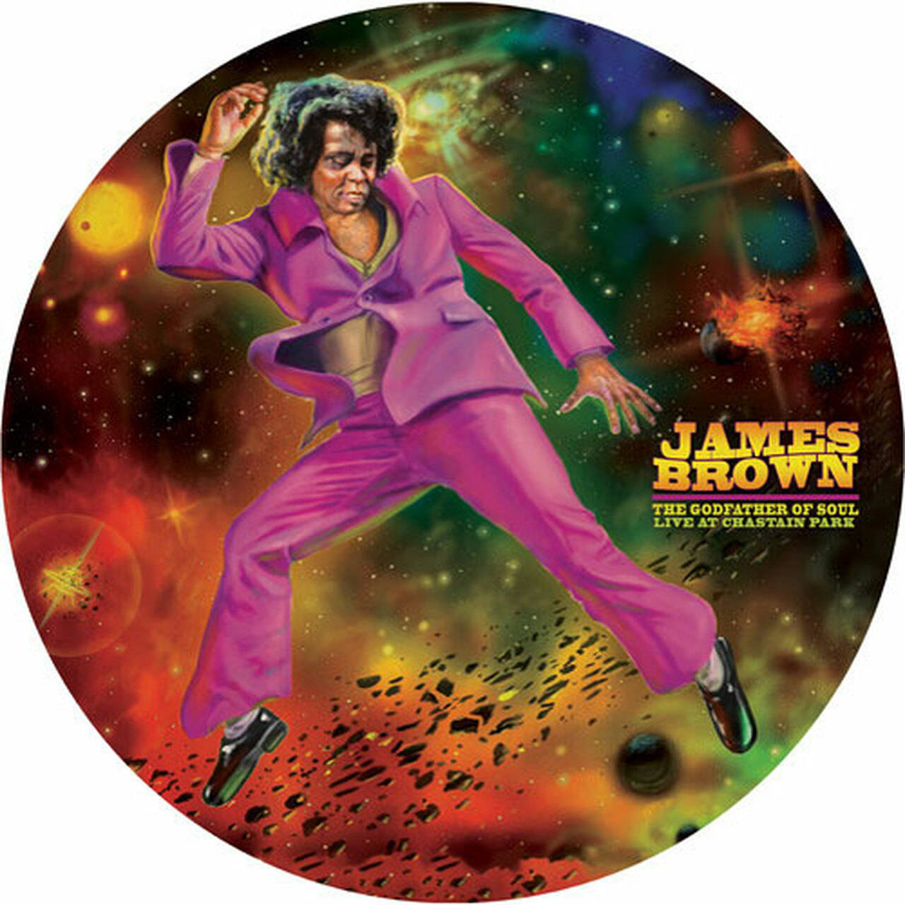 James Brown The Godfather Of Soul: Live At Chastain Park LP (Picture Disc) (Vinyl)