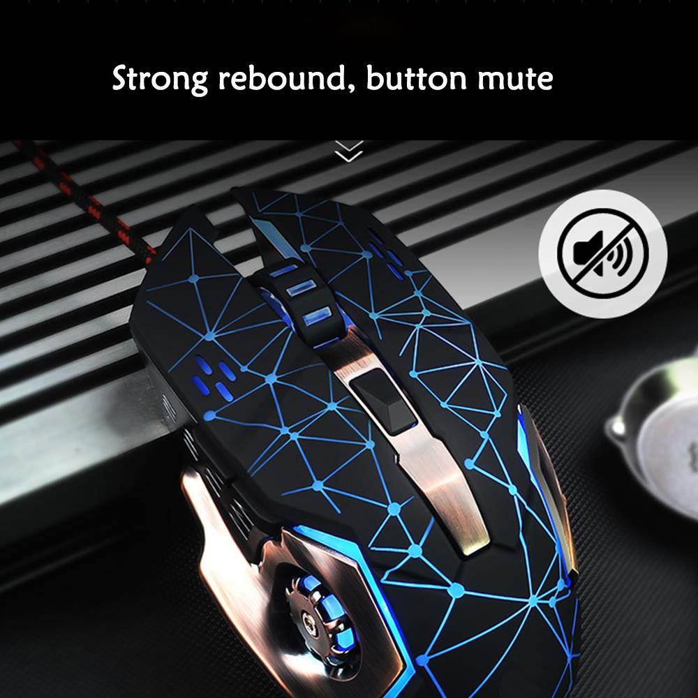 Game mechanical mouse cable gaming mouse mute