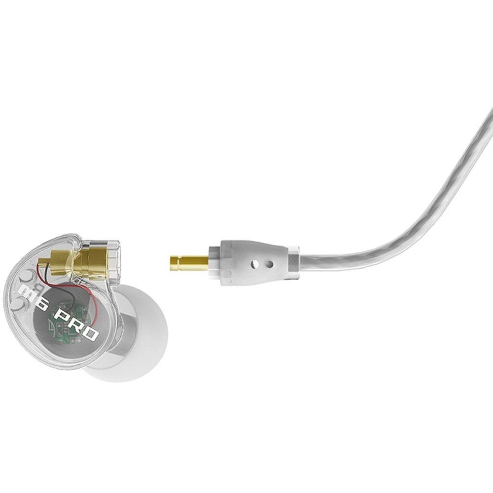 Mee audio M6 PRO Universal-Fit Noise-Isolating Musician&rsquo;s In-Ear Monitors with Detachable Cables