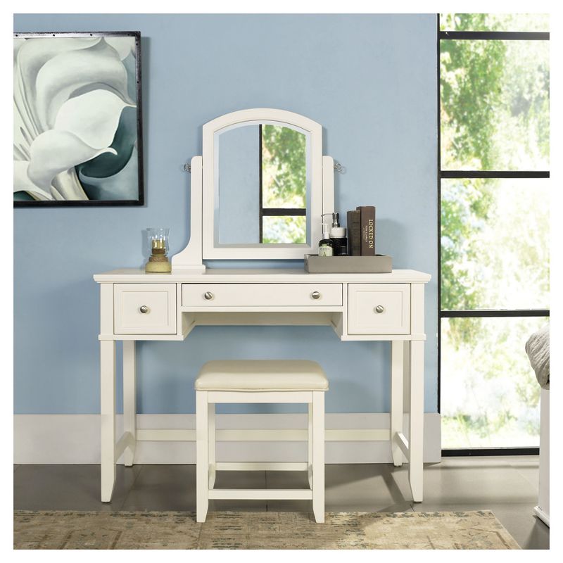 Vista Vanity Set White - Crosley