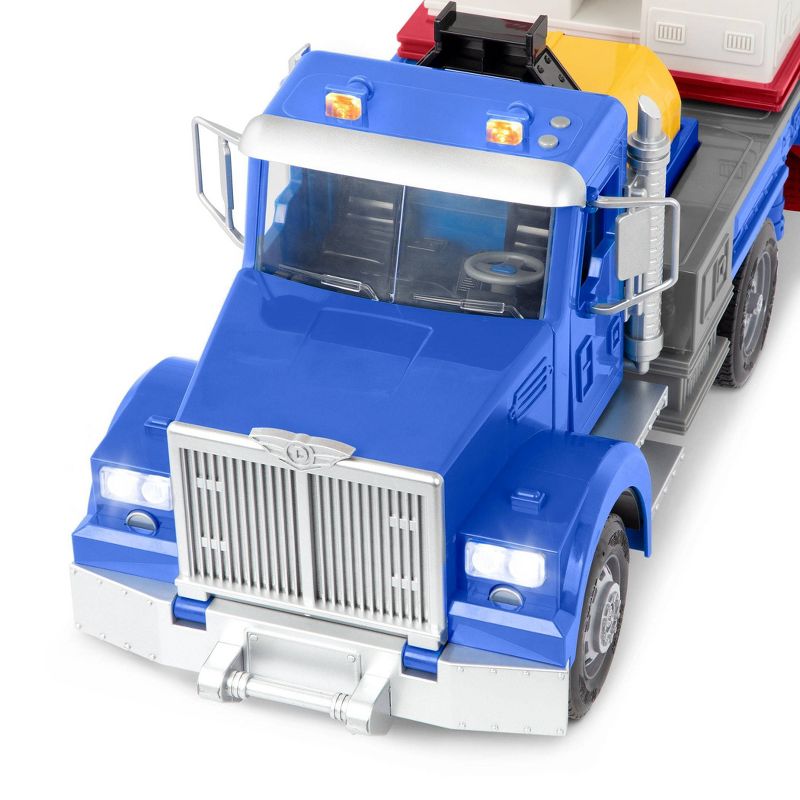 DRIVEN – Large Toy Truck with Movable Parts – Jumbo Crane Truck