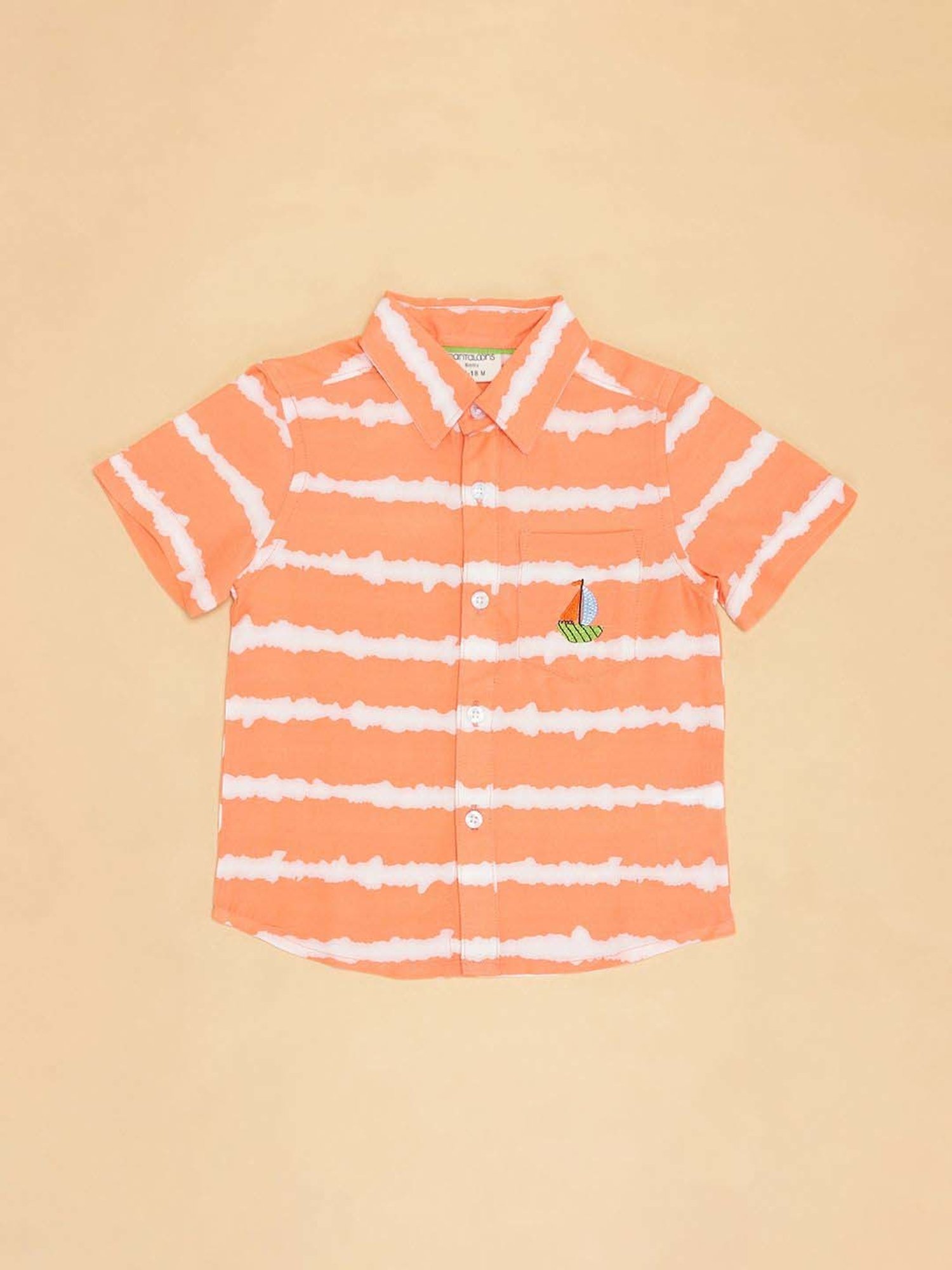 Pantaloons Baby Kids Desert Flower Printed Shirt