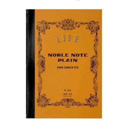 Life Noble Notes Bound On Side Stitched Notebooks: 5 in x 7 in. (Brown Cover, Blank Pages)