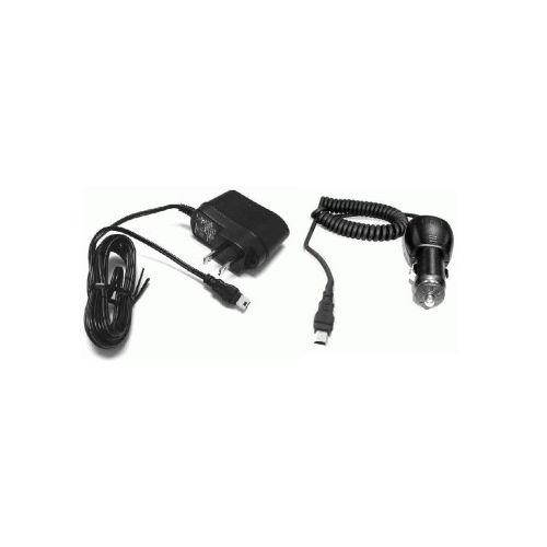 Car Charger + Travel Charger for Garmin Nuvi 205