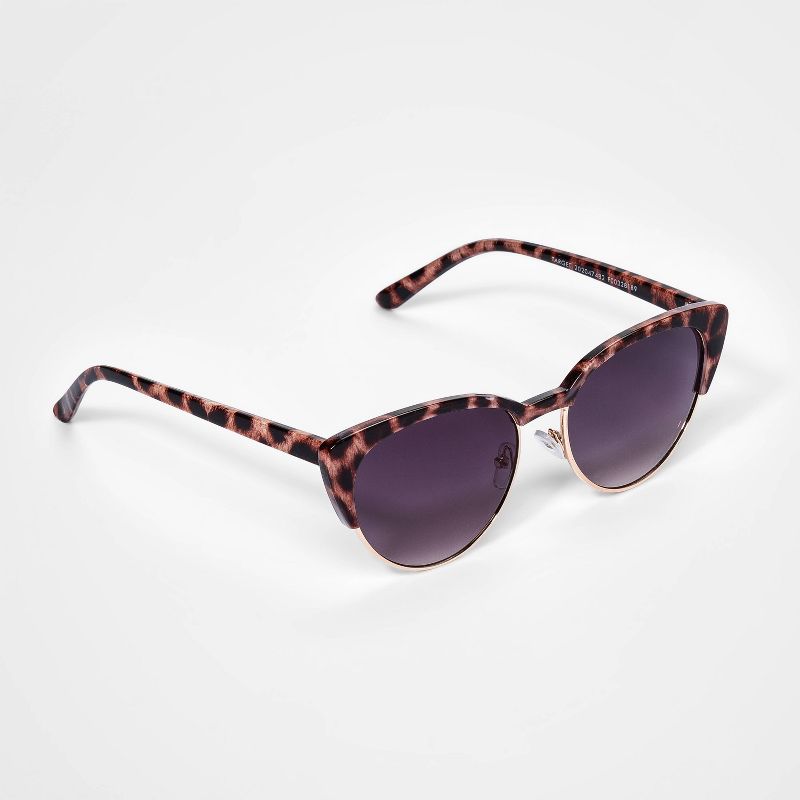 Girls' Mirror Lens Sunglasses - Cat & Jack™ Purple/Blue