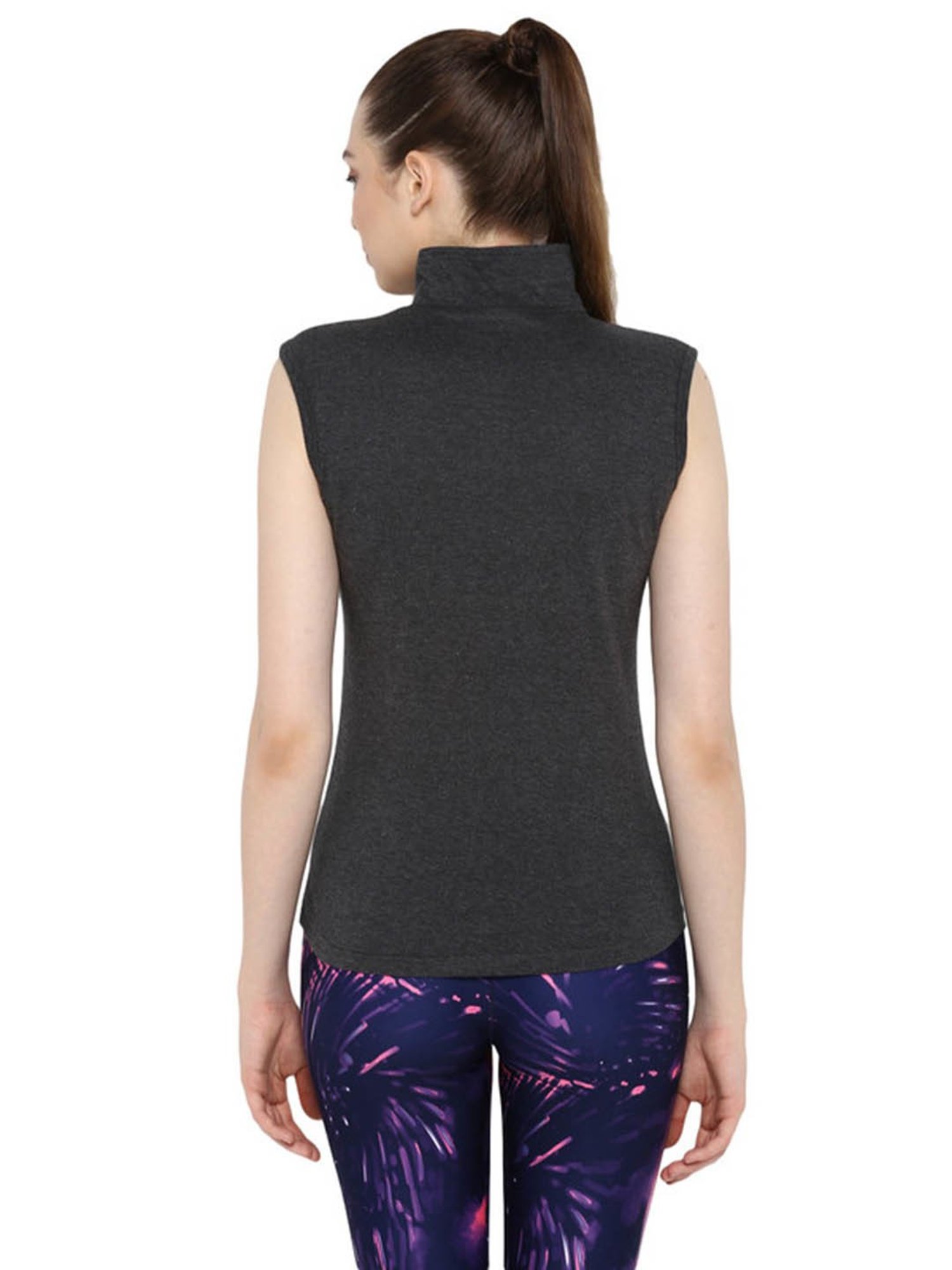 Appulse Charcoal & Dark Pink Cotton T-Shirt - Pack of 2