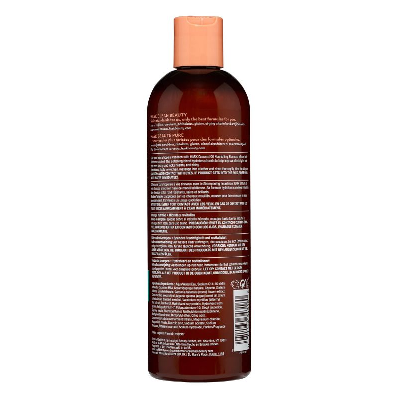 Hask Coconut Oil Nourishing Shampoo - 12 fl oz