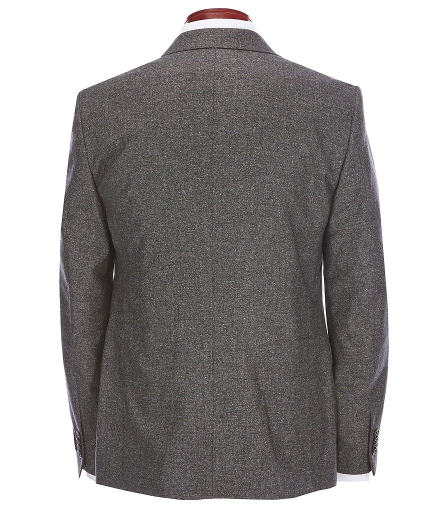 Murano Interstellar Collection Slim-Fit Checked Suit Separates Blazer