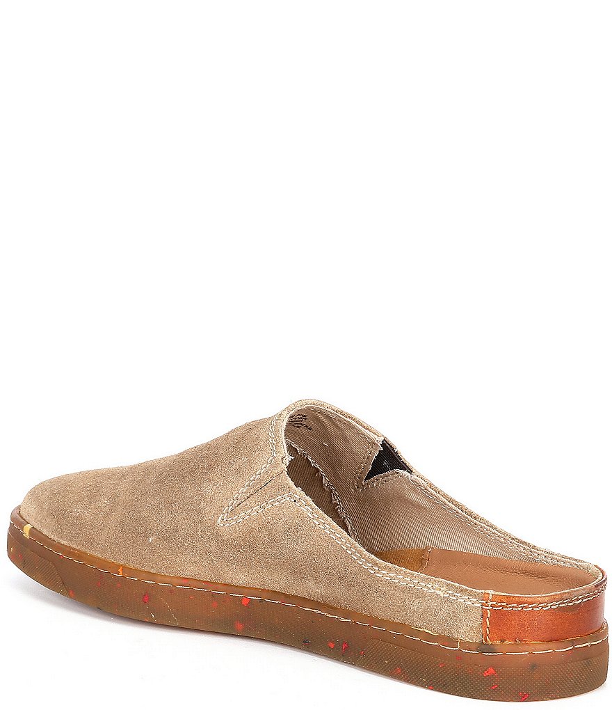 Steve Madden Men's Helseen Suede Slip-On Speckled Sole Casual Shoes
