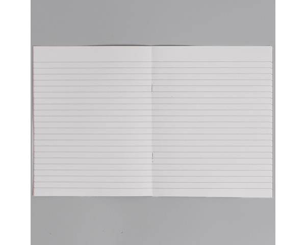 Rhino Exercise Book, 8 x 6.5 Inches, 48 page,  8mm ruled lines, Red Cover (Pack of 10)