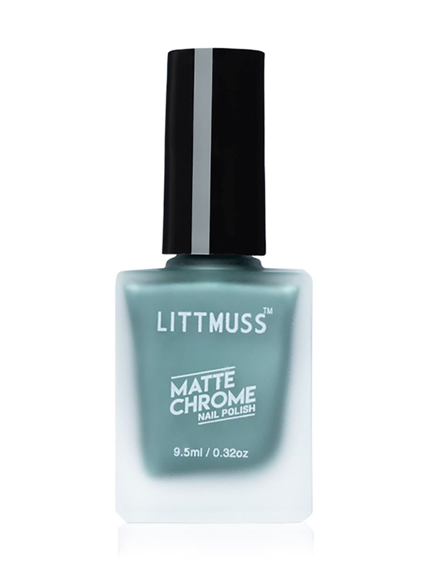 Littmuss Matte Chrome Nail Polish Matcha Martini 018 - 9.5 ml