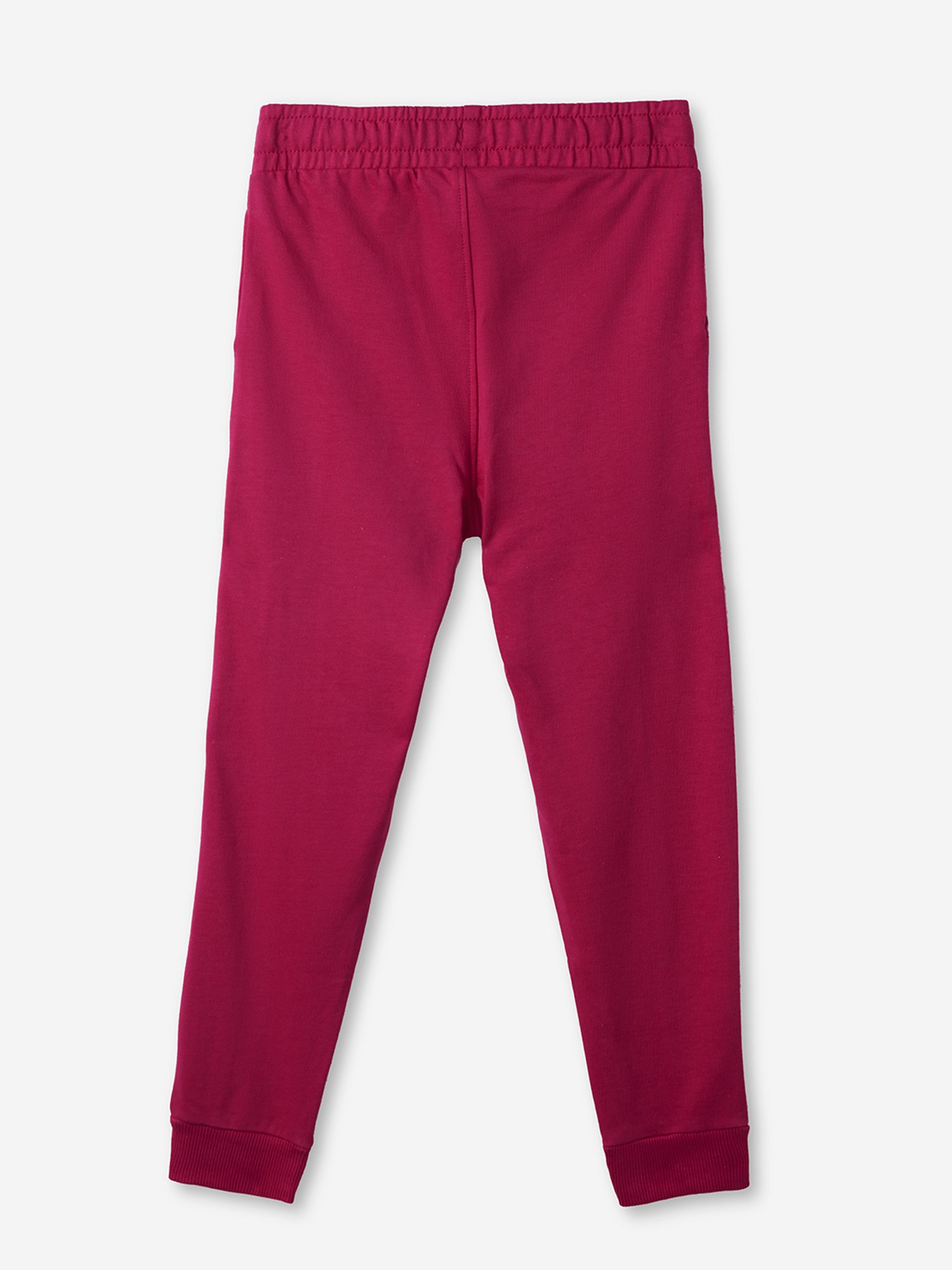 The Souled Store Girls Pink Solid Joggers
