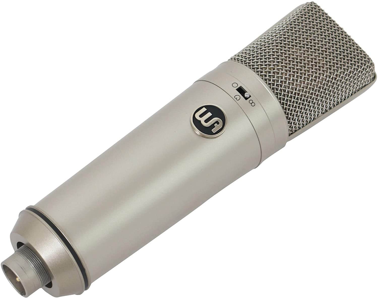 Warm Audio WA-87 R2 Large Diaphragm Condenser Microphone (Nickel) Bundle with Reflection Filter & Mic Stand