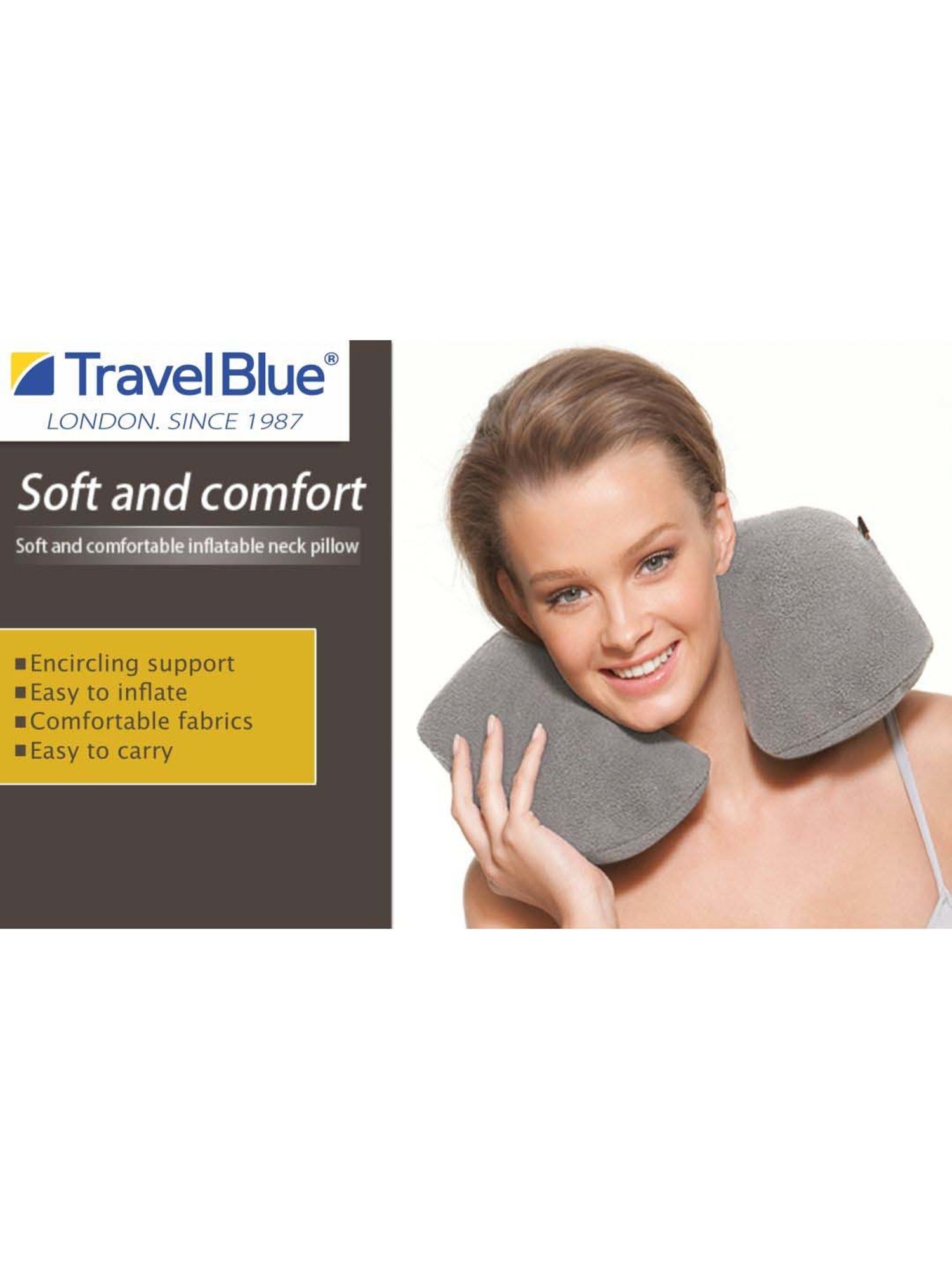 Travel Blue Blue Inflatable Neck Pillow