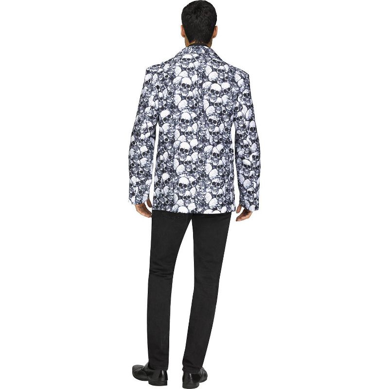 Adult Skull Jacket Tie Halloween Costume