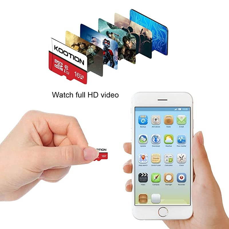 10 Pack 16GB Micro SD Card Class10 Micro SDHC Card 16 gb UHSI High Speed TF Card R Flash C10 U1 Memory Card