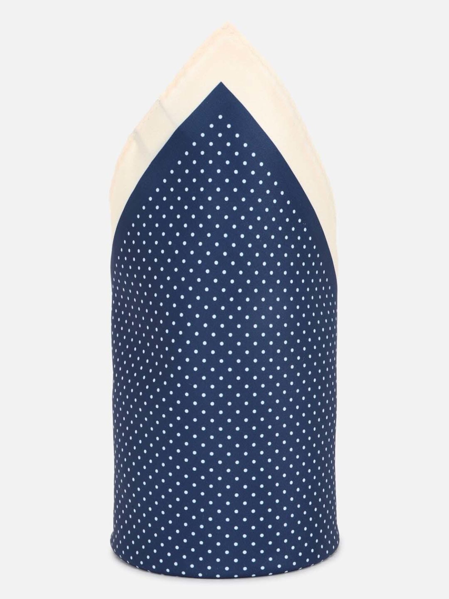 CHOKORE Brown and Yellow Plaid Pocket Square