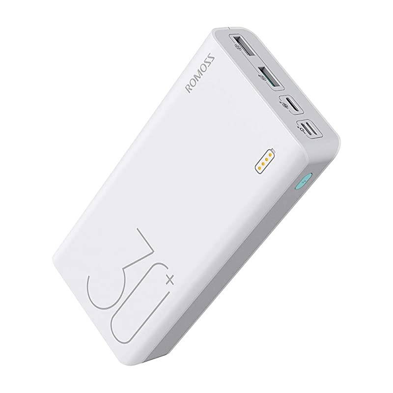 30000mAh Power Bank Sense 8+ 18W PD USB C Portable Charger with 3 Outputs amp 3 Inputs External Battery Pack Cell Phone Charger Battery Compatible with iPhone 11 Xs Max MacBook iPad Pro