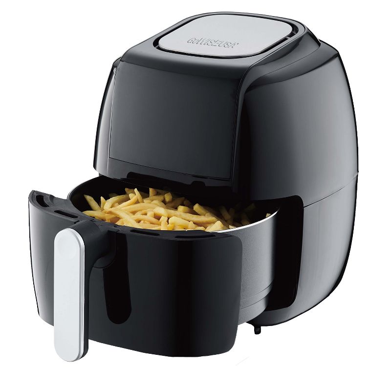 GoWISE GW22921 5 Quart 1700 Watts 8-in-1 Programmable Digital Air Fryer with Recipe Book, Black