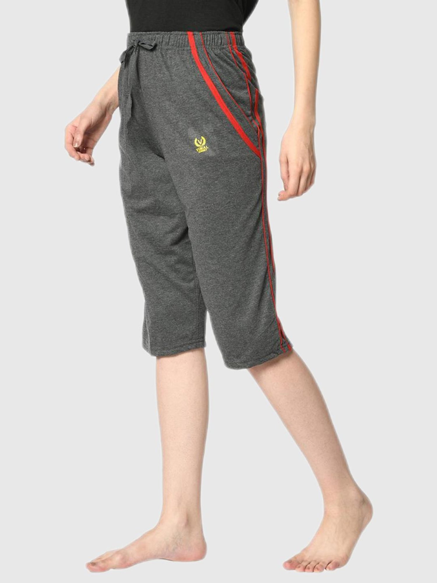 KENDALL + KYLIE Black High Rise Capris