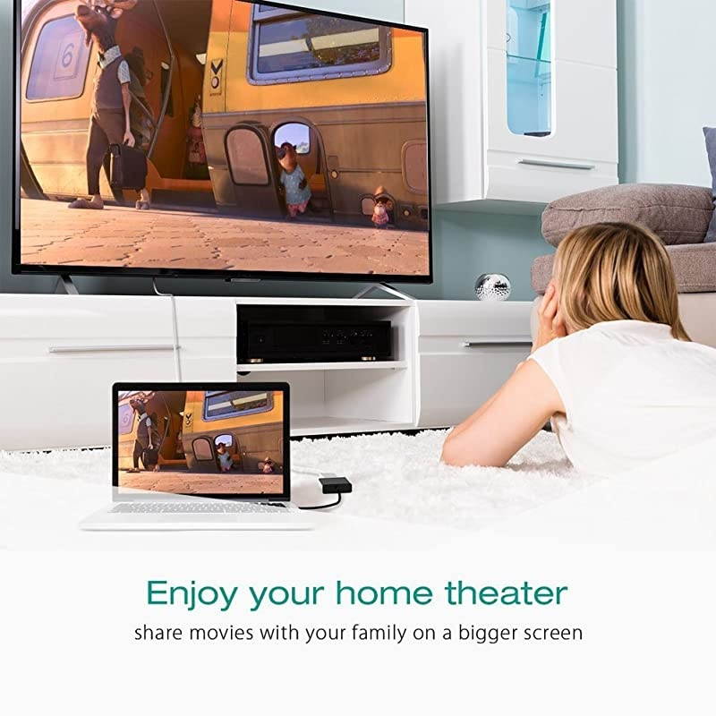 to VGA Adapter30 to VGA Adapter MultiDisplay Video Converter PC Laptop Windows 788110Desktop Laptop PC Monitor Projector HDTV