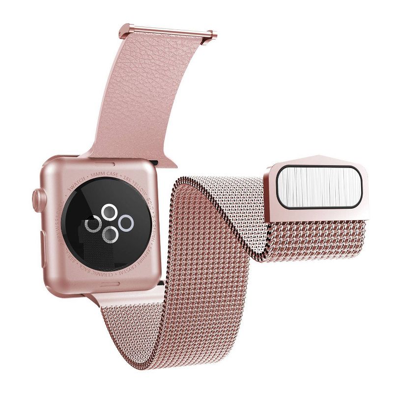 X-Doria Hybrid Mesh Band for 38mm Apple Watch - Rose/Pink