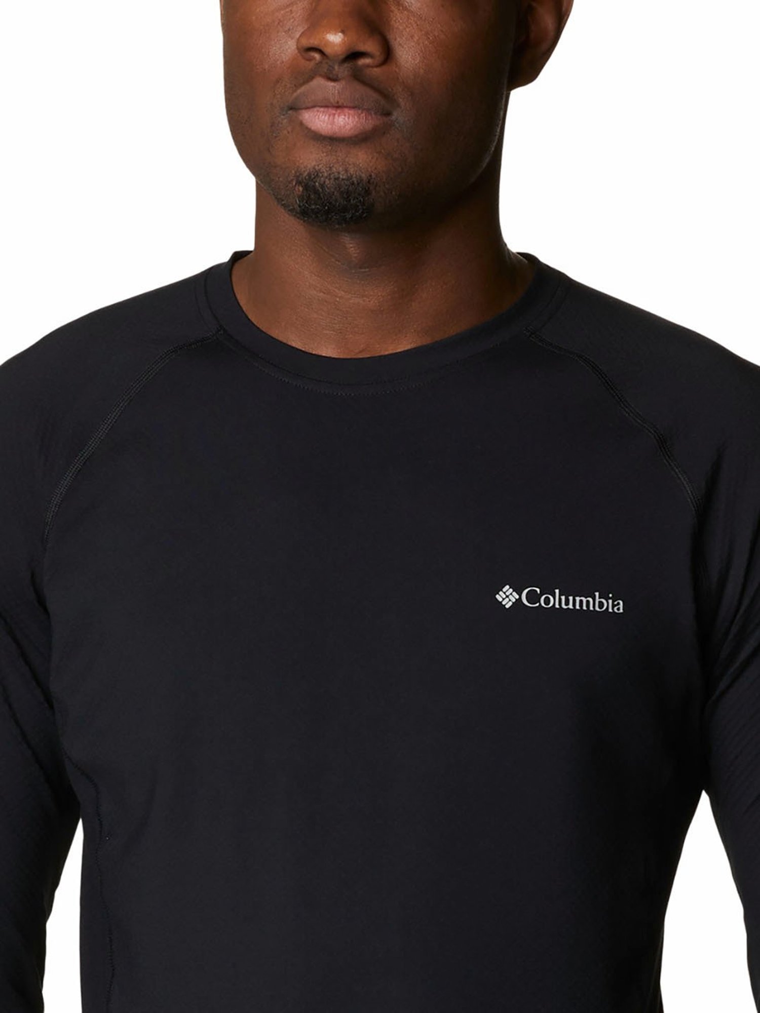 Columbia Men Black M Omni-Heat Infinity Knit LS Thermal Top